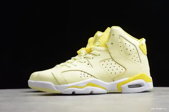Cheap Floral Retro Dynamic Yellow Jordan 6 Air 543390-800 (GS) 0416
